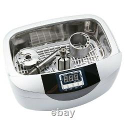 2021 Ultrasonic Cleaner Jewelry, Silver, Coins Heated Time Settings 2.5L 160W