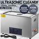 20L Stainless Steel Ultrasonic Cleaner Digital Timer & Heater Safely Removes Oil