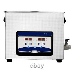 20L Ultrasonic Cleaner Stainless Steel Industry Heated Heater withTimer US Stock