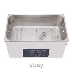 22L 28kHz/40kHz Ultrasonic Cleaner Cleaning Two / Dual Frequency Heated Heater