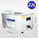 22L Digital Ultrasonic Cleaner Machine WithTimer Heated Cleaning Stainless Steel