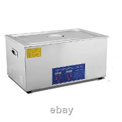 22L Stainless Steel Cleaning Machine with Heater Timer Digital Ultrasonic Cleaner