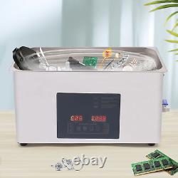 22L Stainless Ultrasonic Cleaner Cleaning Equipment Industry Heated with Timer