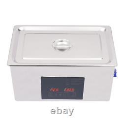 22L Stainless Ultrasonic Cleaner Cleaning Equipment Industry Heated with Timer