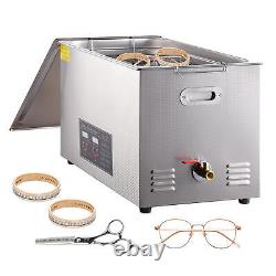 22L Ultrasonic Cleaner Cleaning Equipment Liter Industry Heated With Timer