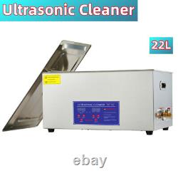 22L Ultrasonic Cleaner Cleaning Equipment Liter Industry Heated With Timer Heater