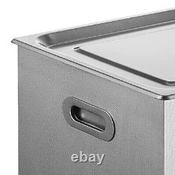 22L Ultrasonic Cleaner Digital Stainless Steel Cleaning Equipment withTimer Heated