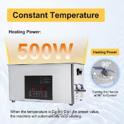 22L Ultrasonic Cleaner Dual Frequency Stainless Steel Industry Heated Heater