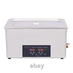 22L Ultrasonic Cleaner Industry Heated With Timer Jewelry Ring Glasses