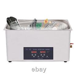 22L Ultrasonic Cleaner Industry Heated With Timer Jewelry Ring Glasses