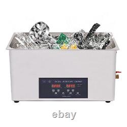 22L Ultrasonic Cleaner Industry Heated With Timer Jewelry Ring Glasses