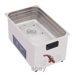 22L Ultrasonic Cleaner Industry Heated With Timer Jewelry Ring Glasses