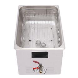 22L Ultrasonic Cleaner Industry Heated With Timer Jewelry Ring Glasses