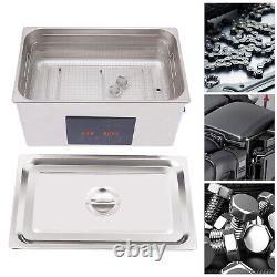 22L Ultrasonic Cleaner with Timer Heating Machine Digital Sonic Cleaner