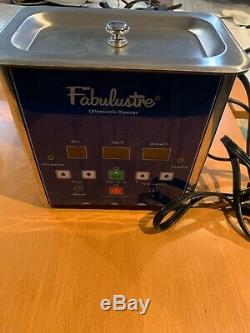 23.640 Fabulustre Ultrasonic Cleaner 1.5 pint with heat TIMER UMAX