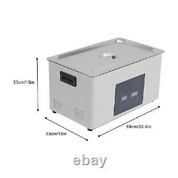 28/40K 30L Ultrasonic Cleaner Cleaning Equipment Industry Heated Degas & 2 Modes