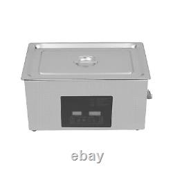 28/40K 30L Ultrasonic Cleaner Cleaning Equipment Industry Heated Degas & 2 Modes