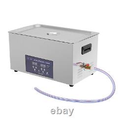 28/40K Ultrasonic Cleaner 30L Stainless Steel 800W Industry Heated +Timer Heater