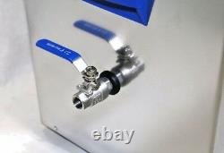 28L Industrial Ultrasonic Cleaner Dental Lab Equipment Timer Heat 1200W 40KHz
