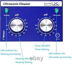 28L Industrial Ultrasonic Cleaner Dental Lab Equipment Timer Heat DR-MH280 480W