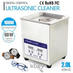 2L-30L Benchtop Industry Lab Digital Ultrasonic Cleaner with Heater Commercial