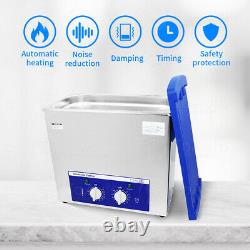 2L 6L 10L 15L Stainless Steel Ultrasonic Cleaner Industry Heated Heater Machine