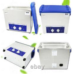 2L 6L Stainless Steel Heated Ultrasonic Cleaner Jewelry Watch Washing Machine