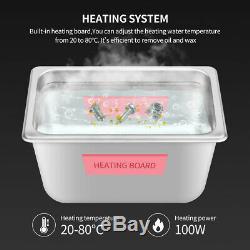 3.2 L Stainless Steel Industry Ultrasonic Cleaner Heated Heater withTimer