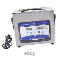 3.2L 120W Digital Ultrasonic Cleaner Heated Timer Ultra Sonic Cleaning Machine