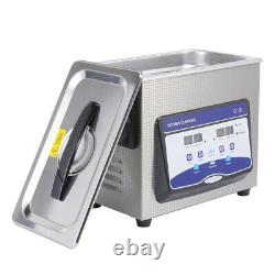 3.2L 120W Digital Ultrasonic Cleaner Heated Timer Ultra Sonic Cleaning Machine