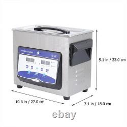 3.2L 120W Digital Ultrasonic Cleaner Heated Timer Ultra Sonic Cleaning Machine