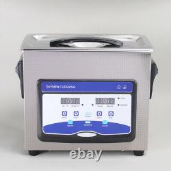 3.2L 120W Digital Ultrasonic Cleaner Heated Timer Ultra Sonic Cleaning Machine