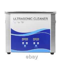 3.2L 120With150W Ultrasonic Cleaner Stainless Steel Industry Heated Heater US