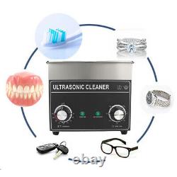 3.2L Digital Ultrasonic Cleaner 150W Bath Cleaning Heating Heater Timer 220-240V