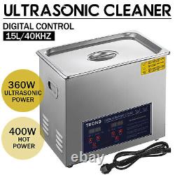 3-30L Ultrasonic Cleaner Cleaning Equipment Liter Industry Heated withTimer Heater