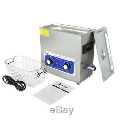 3/6L 10L Stainless Steel Digital Industrial Heated Ultrasonic Cleaner Tank Timer