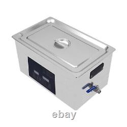30 Liters Ultrasonic Cleaner with Timer Heating Machine Digital Sonic Cleaner US