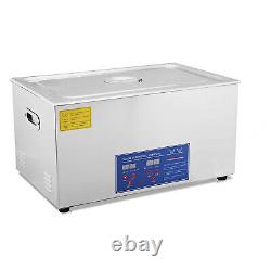 30L 110V Ultrasonic Cleaner Cleaning Equipment Liter Heated With Timer Heater