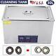 30L Digital Cleaning Machine Ultrasonic Heated Cleaner Bath Tank Timer Industry