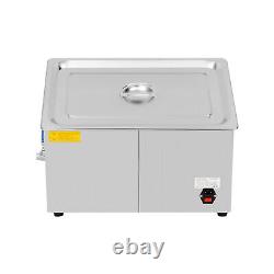 30L Liter Ultrasonic Cleaner Cleaning Equipment Industry Heated Dual Frequency #