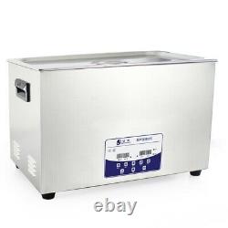 30L Professional Ultrasonic Cleaner Machine with Digital Touchpad Timer Heated