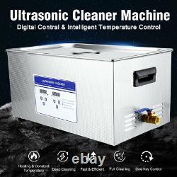 30L Ultrasonic Cleaner Cleaning Equipment Liter Industry Heated Timer Heater