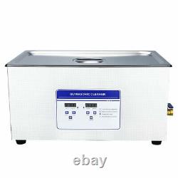 30L Ultrasonic Cleaner Cleaning Equipment Liter Industry Heated Timer Heater