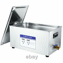 30L Ultrasonic Cleaner Cleaning Equipment Liter Industry Heated Timer Heater