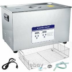 30L Ultrasonic Cleaner Cleaning Equipment Liter Industry Heated Timer Heater