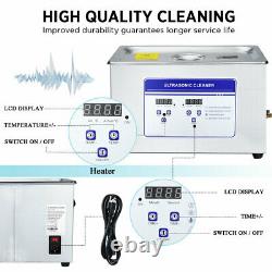 30L Ultrasonic Cleaner Cleaning Equipment Liter Industry Heated Timer Heater