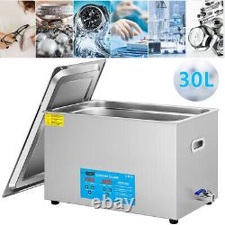 30L Ultrasonic Cleaner Cleaning Equipment Liter Industry Heated With Timer Heater