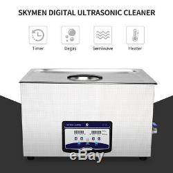 30L Ultrasonic Cleaner Cleaning Equipment Liter Industry Heated With Timer Heater