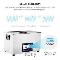 30L Ultrasonic Cleaner Cleaning Equipment Liter Industry Heated With Timer Heater