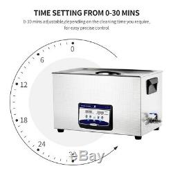 30L Ultrasonic Cleaner Cleaning Equipment Liter Industry Heated With Timer Heater